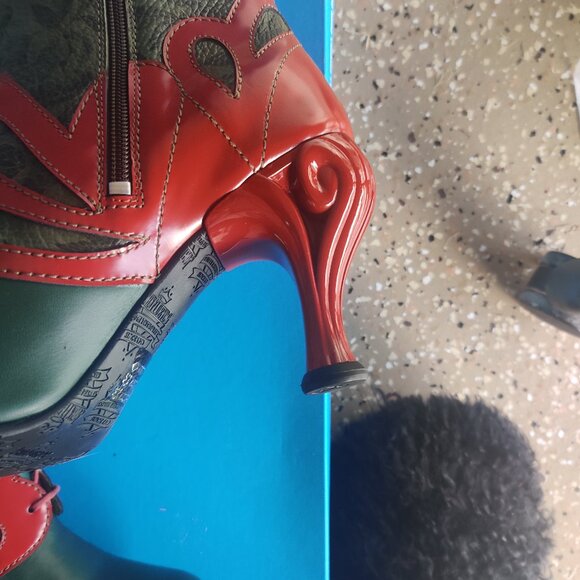 John Fluevog parallax boots size 12 W 10 M New - Picture 5 of 5